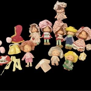 Vintage Strawberry Shortcake Doll Lot